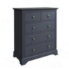 BP Bedroom Midnight Grey - 2 Over 3 Chest