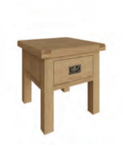 Lamp Table With Drawer