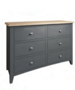 GA Bedroom Grey - 6 Drawer Chest