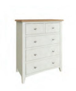 GA Bedroom White - 2 Over 3 Chest