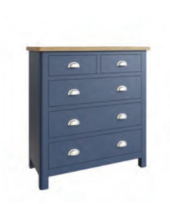RA Bedroom Blue 2 Over 3 Chest